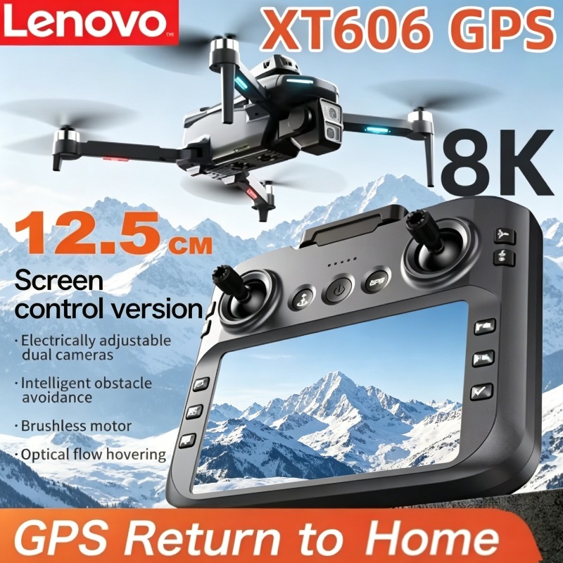 Drone Multispectral - Lenovo XT606 GPS Drone Brushless RC