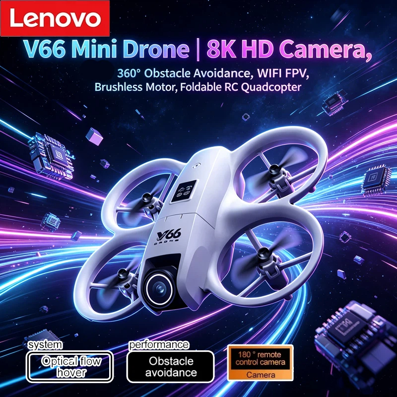 Drone Video Production - Lenovo V66 Mini Drone | 4K