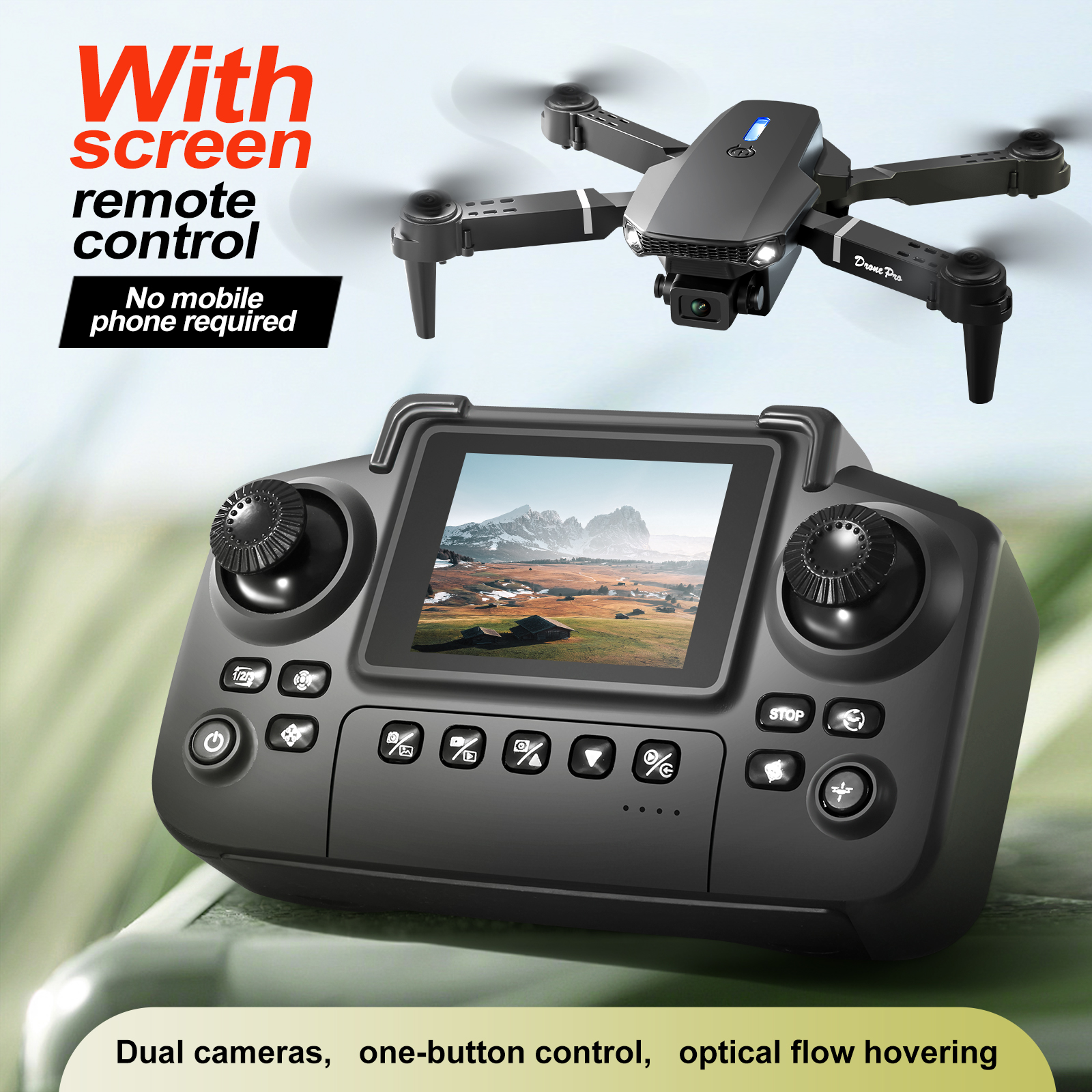 Drone Cinematic - 2025 New E88 E99 Upgraded Drone