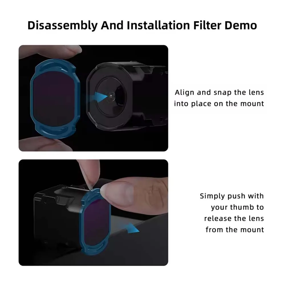 GEPRC ND Filters For DJI O4 Ai - огляд і ціна Drone Ndvi