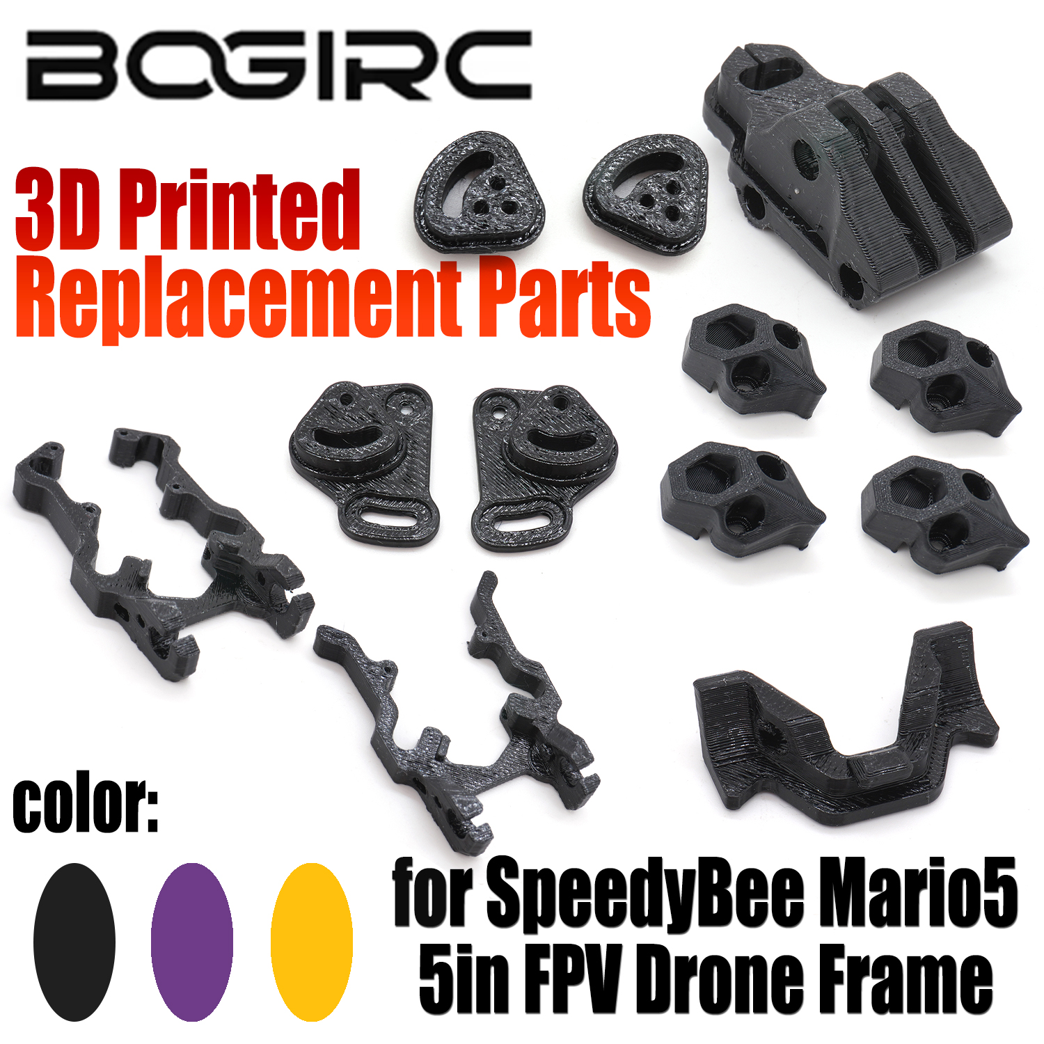 BOGIRC TPU Holder Fixed Bracke - огляд і ціна Drone 3D Modeling