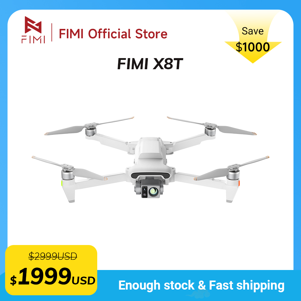 FIMI X8T Drone Thermal Infrare - огляд і ціна Drone Thermal Imaging