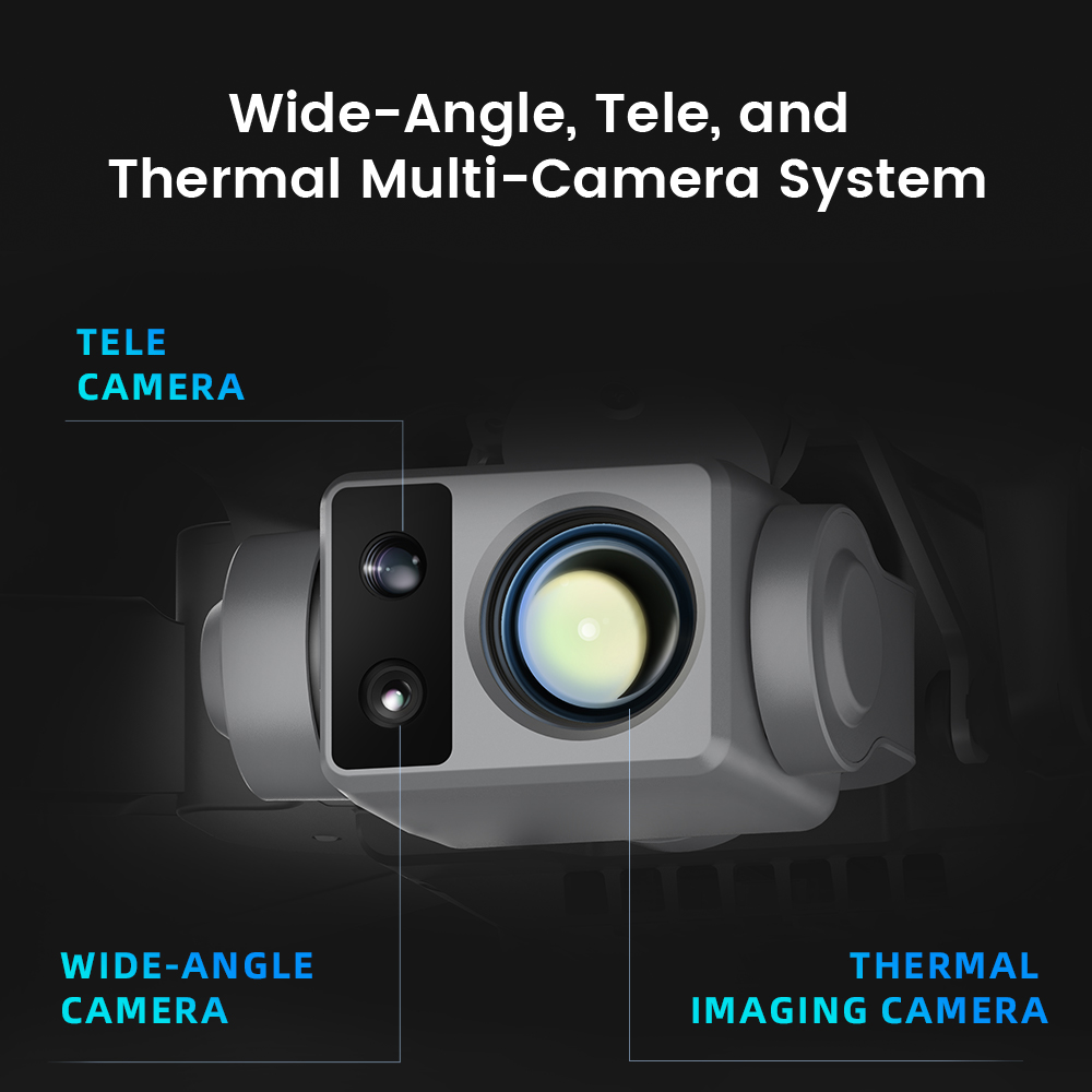 FIMI X8T Drone Thermal Infrare - огляд і ціна Drone Thermal Imaging