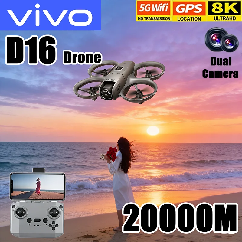 VIVO D16 Mini Drone 8K Camera  - огляд і ціна Drone Video Production