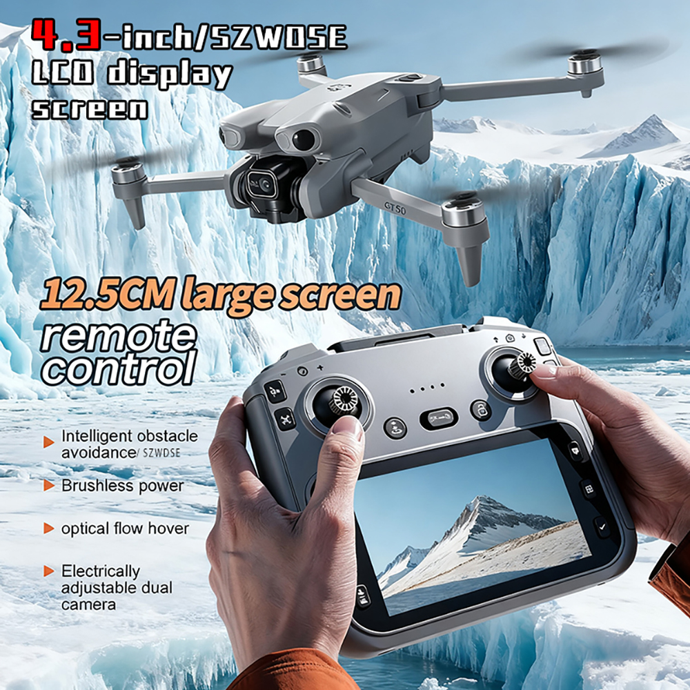 GT50 PRO MIni 5 pro RC Drone 8 - огляд і ціна Drone Lidar