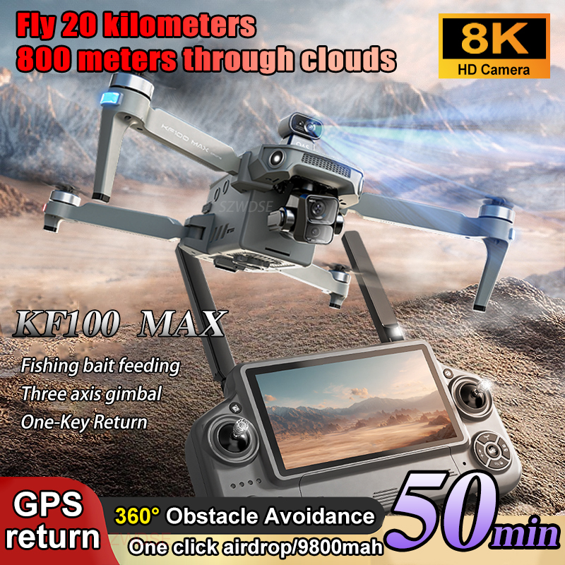 SJRC KF100 MAX 8K UHD Photo HD - огляд і ціна Drone Photogrammetry
