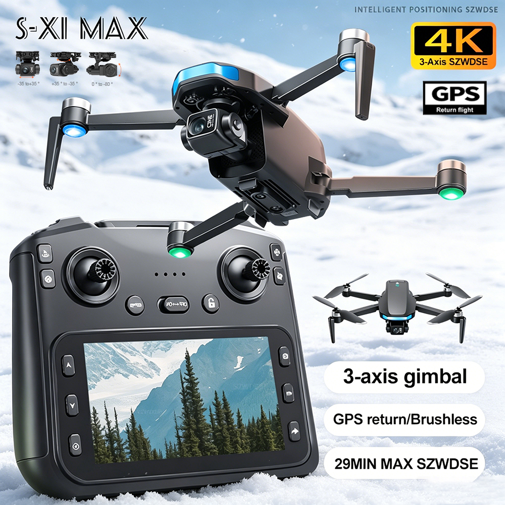 New S-X1 MAX Drone GPS 8K Prof - огляд і ціна Drone Mapping