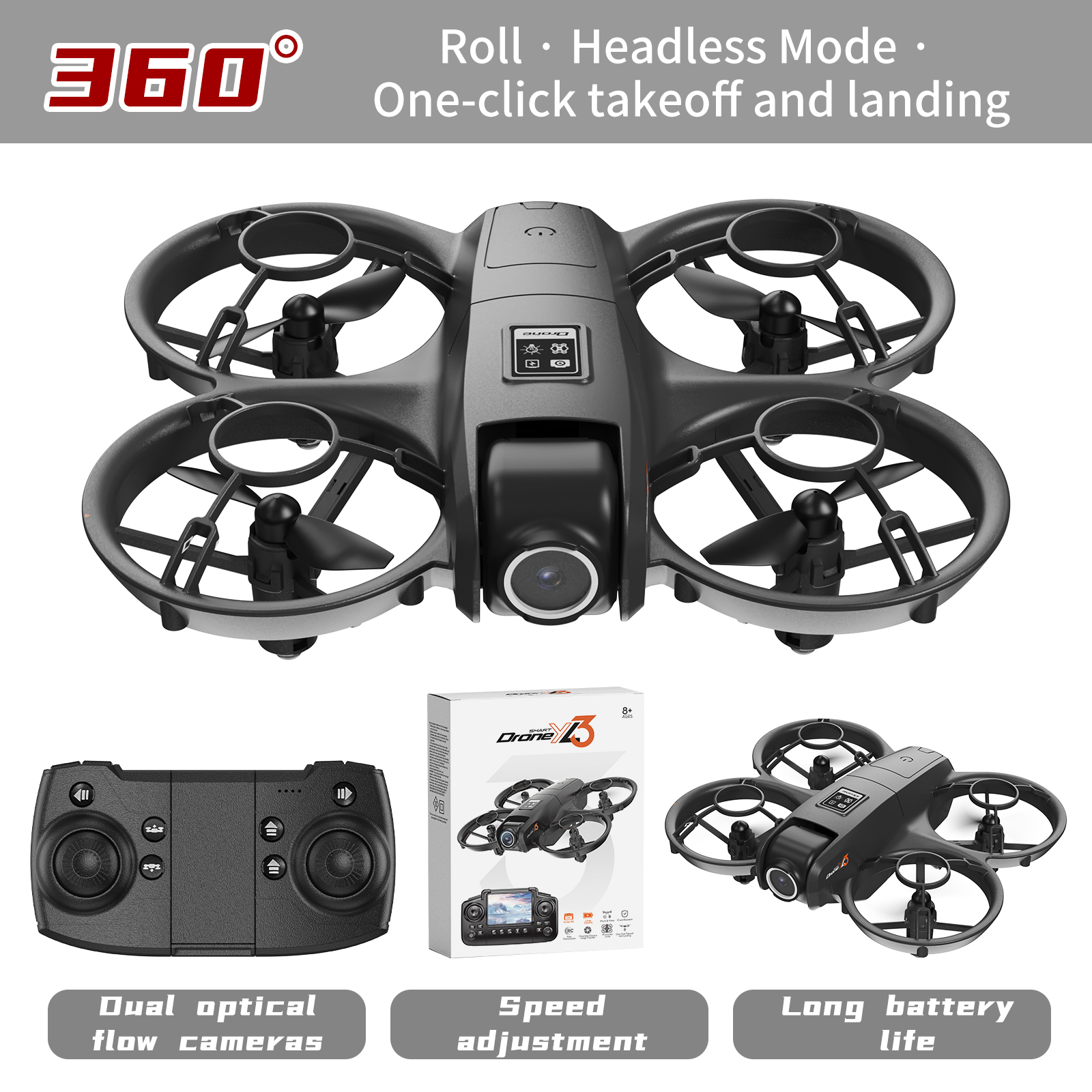 Optical Flow YT YL3 Mini Drone - огляд і ціна Drone Video Production