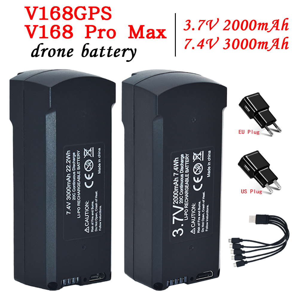 GPS V198 7.4V 3000mAh Battery  - огляд і ціна Drone Mapping
